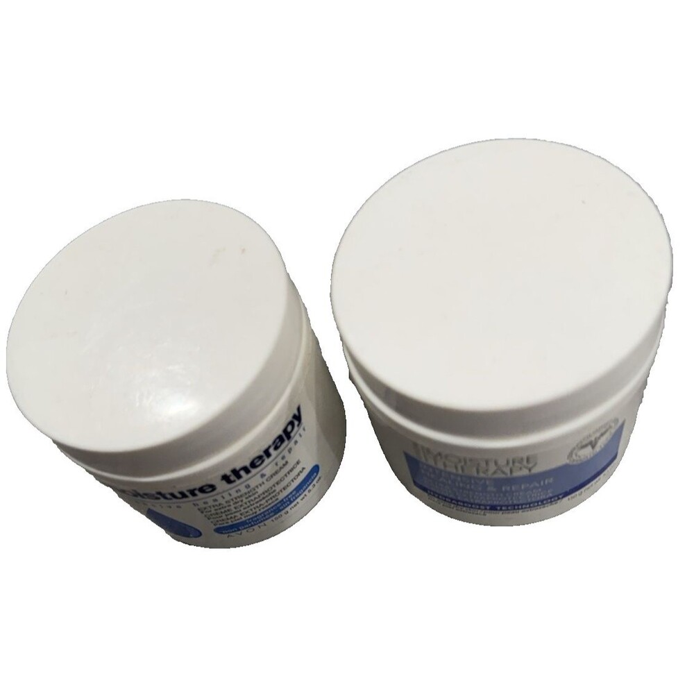 2 x Avon Moisture Therapy Intensive Healing/Repair Extra Strength Cream 5.3oz - Picture 5 of 6